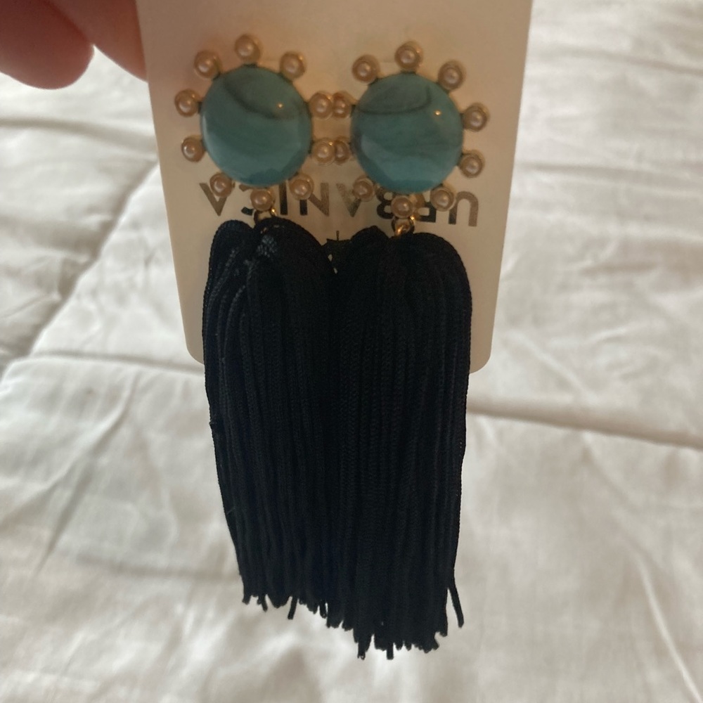 Fringe earrings
